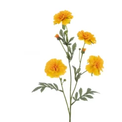 Best ECO Yellow Marigold Spray Artificial Flowers