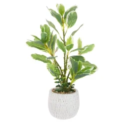 Fashion Euonyms In a Ceramic Pot Artificial Flowers