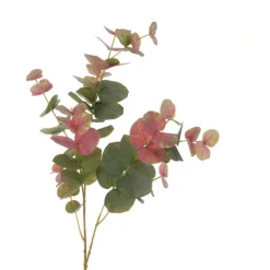 Clearance Green and Red Eucalyptus Blush Spray Artificial Flowers