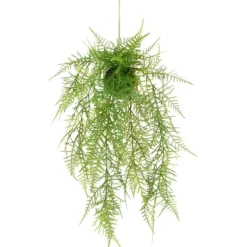Sale Leather Fern Hanger Artificial Flowers