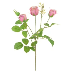 Fashion Mauve English Cabbage Rose Artificial Flowers