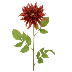 Clearance Red Fresh Touch Dahlia Artificial Flowers