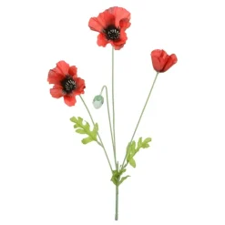 Sale Red Poppy Artificial Flowers