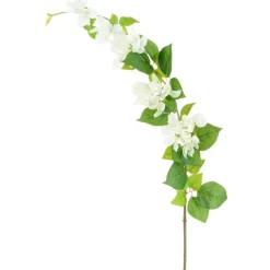 Clearance White Bougainvillea Spray Artificial Flowers