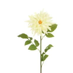 Outlet White Fresh Touch Dhalia Artificial Flowers