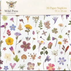 Online Flower Meadow 20 Pack of Paper Napkins Table Linen, Napkins & Mats