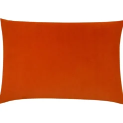 Outlet Contra Velvet Cushion Tangerine Cushions
