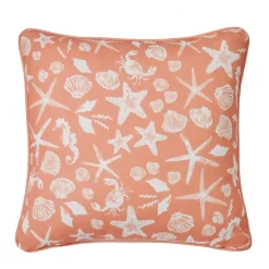 Online Fusion Lobster Outdoor Cushion Orange Cushions | Garden Storage & Accessories