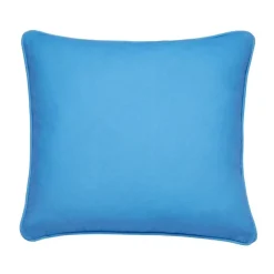 Clearance Fusion Plain Outdoor Cushion Blue Cushions | Garden Storage & Accessories