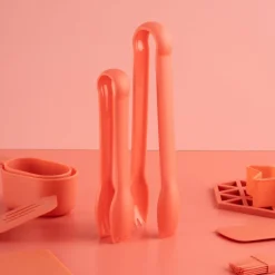 Sale Twist Coral Pack of 2 Tong Set Kitchen Utensils
