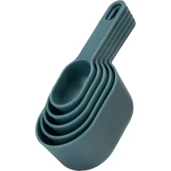 Sale Twist Measuring Cups Blue Kitchen Utensils