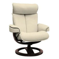 Fashion Bergen Standard Swivel Recliner Chair & Stool Set Swivel Chairs
