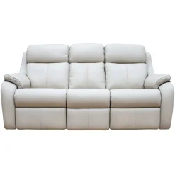 New Kingsbury 3 Seater Recliner with Headrest & Lumbar Function 3 Seater Sofas | Sofas