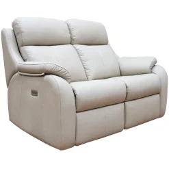 New Kingsbury 2 Seater Recliner with Headrest & Lumbar Function 2 Seater Sofas | Sofas