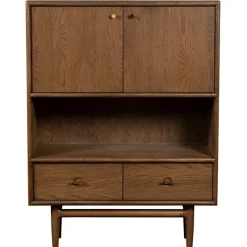 Clearance Marlow Walnut Display Cabinet Display Cabinets | Display Cabinets