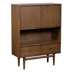 Clearance Marlow Walnut Display Cabinet Display Cabinets | Display Cabinets