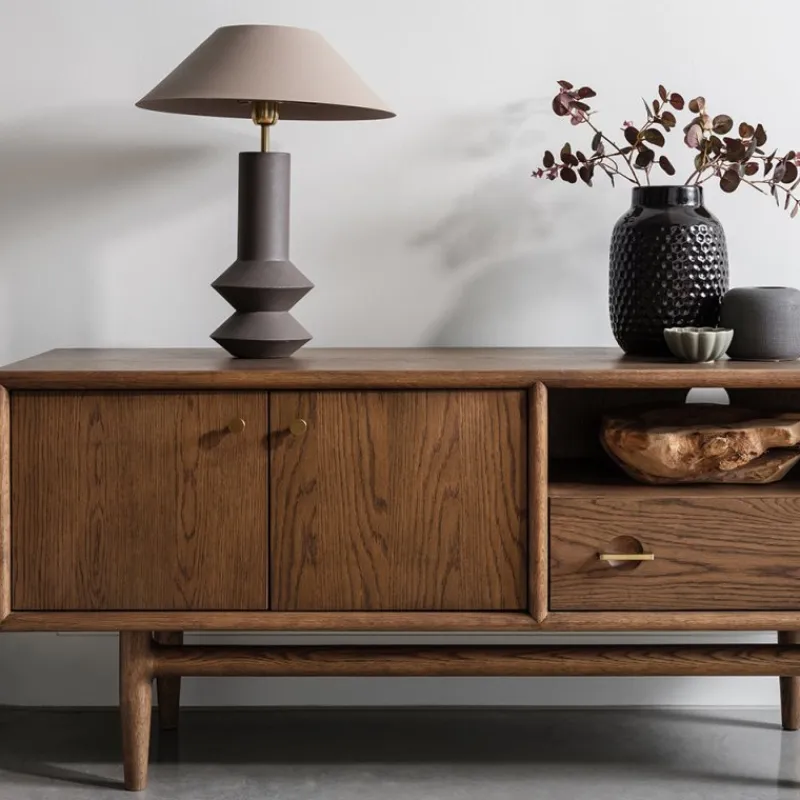 Outlet Marlow Walnut TV Unit Tv Stands