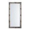 Outlet Abbey Silver Leaner Mirror Interior Accessories