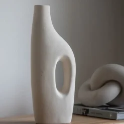 Outlet Delores Vase White Vases & Bowls
