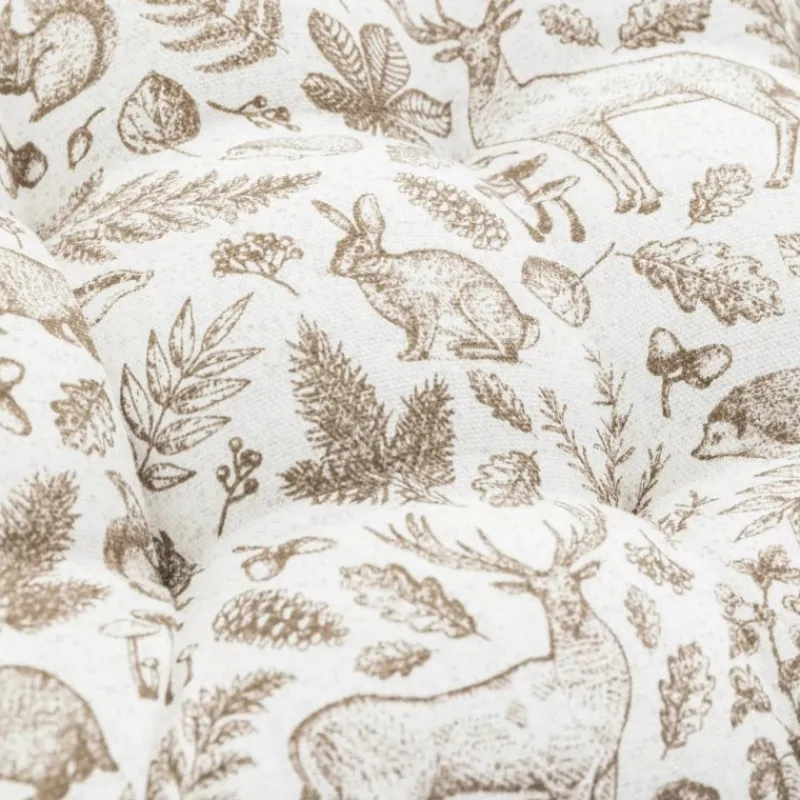 Best Etched Woodland Reversible Seat Pad Cushions