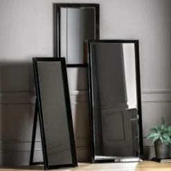 Online Luna Black Leaner Mirror Interior Accessories