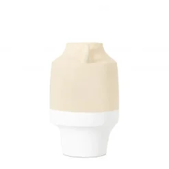 Sale Tino Vase Large White Natural Vases & Bowls