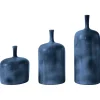 Best Vormark Set of 3 Blue Ornaments Interior Accessories