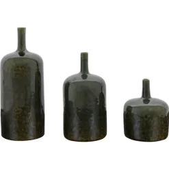 Fashion Vormark Set of 3 Green Ornaments Interior Accessories