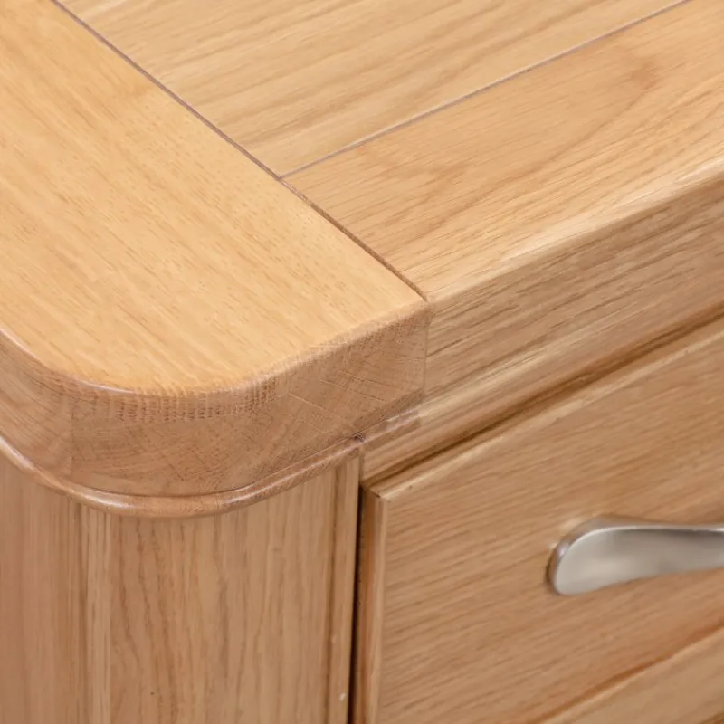 Best Gloucester Oak Bedside Table Bedside Tables