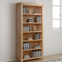 Outlet Gloucester Oak Bookcase Bookcases