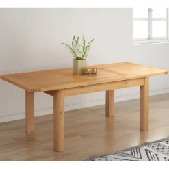 Fashion Gloucester Oak 1.4m Extending table & 6 Chairs Dining Sets