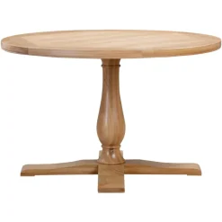 Clearance Gloucester Oak 1.2m Round Dining Table Dining Tables