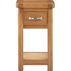 Best Gloucester Oak Small Bedside Table Bedside Tables