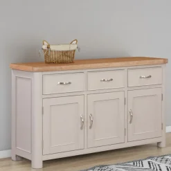 Discount Gloucester Painted 3 Door 3 Drawer Sideboard Sideboards | Sideboards
