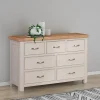 New Gloucester Painted 3 Over 4 Chest Chest Of Drawers