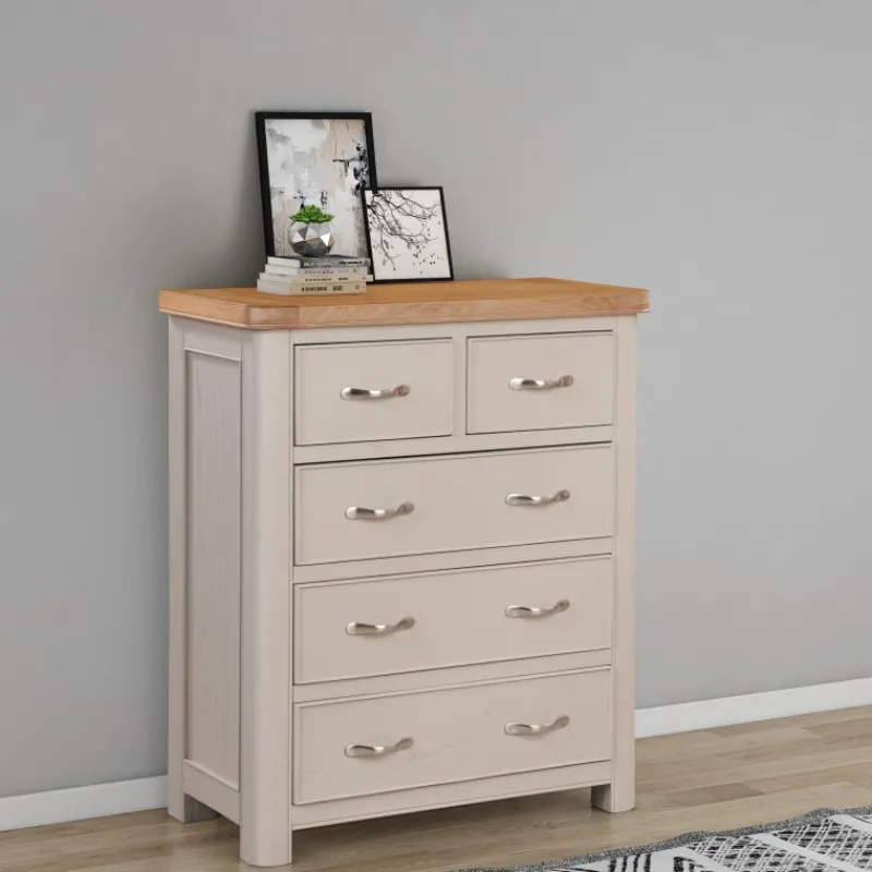 Fashion Gloucester Painted 2 Over 3 Chest Chest Of Drawers