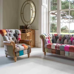 Discount Gotham Patchwork Chair Armchairs