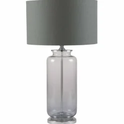 Online Grey Ombre Glass Lamp Table Lamps