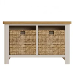Outlet Hastings Hall Bench in Stone Sideboards | Hall Benches