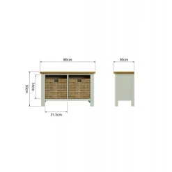 Outlet Hastings Hall Bench in Stone Sideboards | Hall Benches