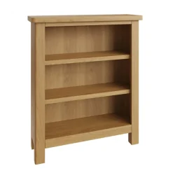Discount Hastings Small Wide Bookcase in Oak Bookcases | Bookcases
