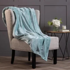 Hot Blanket Duck Egg Throws | Blankets, Throws & Bedspreads
