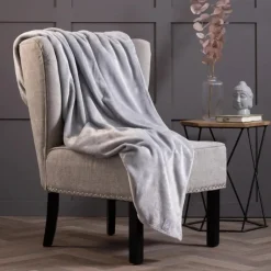 Hot Blanket Ice Grey Throws | Blankets, Throws & Bedspreads