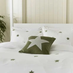 Outlet Tufted Star Duvet Cover Set Green Duvet Covers