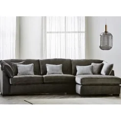 Online Henderson Medium/Chaise Corner Sofa Corner Sofas | Sofas