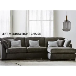 Online Henderson Medium/Chaise Corner Sofa Corner Sofas | Sofas