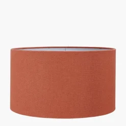 Clearance Henry Tobacco Handloom Cylinder Shade Lamp Shades