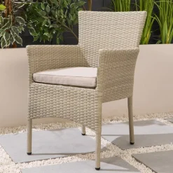 Hot Hepburn Stackable Outdoor Chair Garden Storage & Accessories