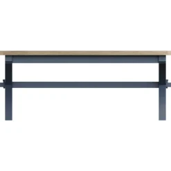 Fashion Heritage Editions Blue 2m Cross Leg Fixed Table Dining Tables