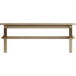 Discount Heritage Editions Oak 2m Fixed Dining Table and 4 Upholstered Chairs Dining Sets